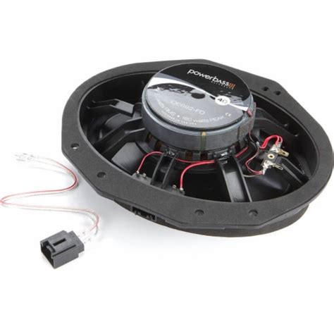 Powerbass Oe Fd X Inch Way Coaxial Oem Replacement Speakers