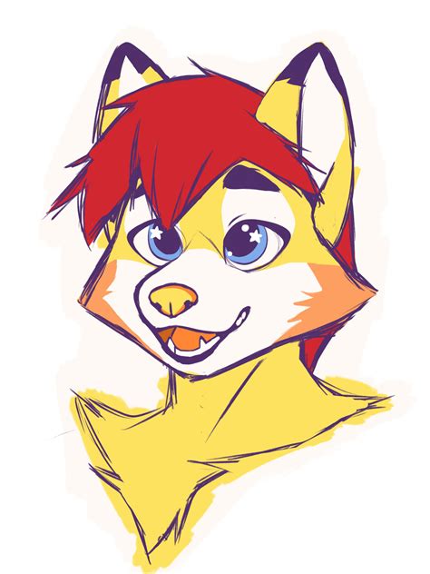 Fursona Sketch By Lemonlimeslime On Deviantart