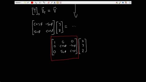 Euler Rotations Simplified Deriving The Rotation Matrices Youtube