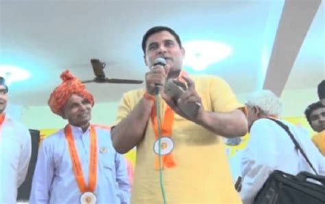 Uttar Pradesh Bjp Mla Nand Kishore Gurjar Attacked In Ghaziabad