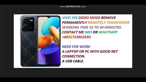 VIVO Y35 DEMO MODE UNLOCK SOLUTION YouTube