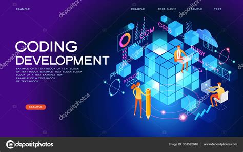 Programming web banner Stock Vector Image by ©VLADGRIN #301592040