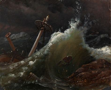 Shipwreck By Knud Baade Artvee