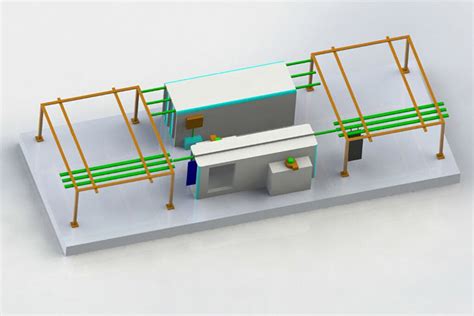 Manual Powder Coating Horizontal Line