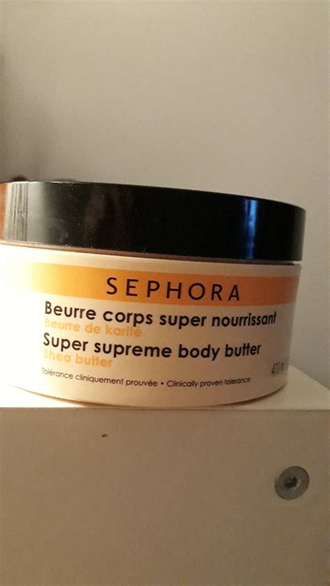 Composition SEPHORA Beurre Corps Super Nourrissant UFC Que Choisir