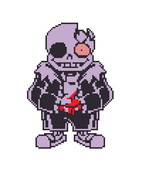 Horrortale Sans Sprite by ImXR24 on DeviantArt