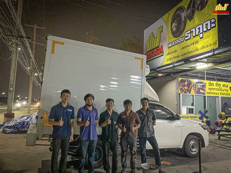 สงงานรถกระบะ TOYOTA REVO 6 เกยร เขามาเปลยนเพลาลอยเบรคมอ ทสาขา