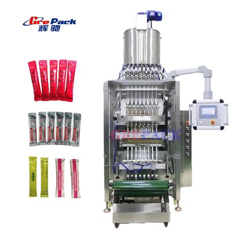 Multi Lane Sachet Packing Machine China Sachet Packing Machine And