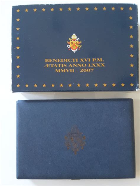 Vatican Proof Set 2007 Benedictus XVI Incl Silver Medal Catawiki