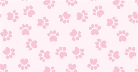 iPhone and Android Wallpapers: Pink Paw Print Wallpaper for iPhone and Android