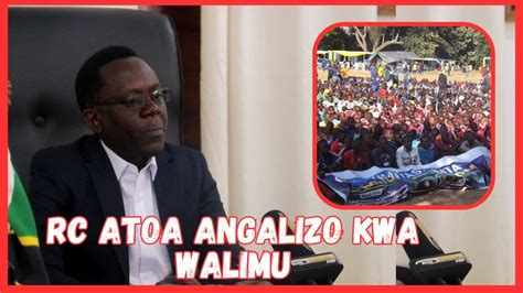 Rc Tabora Atoa Angalizo Kwa Walimu Usalama Wa Wanafunzi Kuelekea