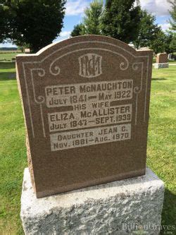 Peter McNaughton 1841 1922 Memorial Find A Grave