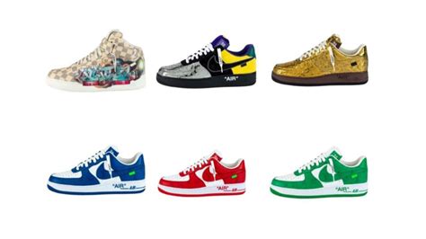 Louis Vuitton X Nike Air Force Los Colores Y Fecha De Lanzamiento