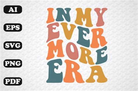 In My Evermore Era Wavy Svg Graphic By Sujon1638 · Creative Fabrica