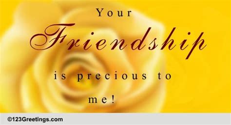 Your Friendship Is Priceless Free Friendship Week Ecards 123 Greetings