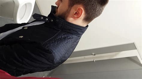 Straight Hot Bearded Caught Pissing With Big Cock ThisVid