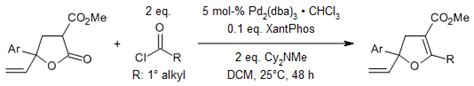 Palladium Catalyzed Cycloaddition Of Vinyl Butyrolactones