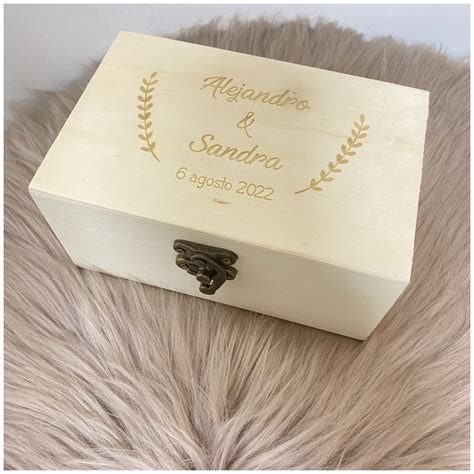 Caja De Madera Personalizada Regalo Original