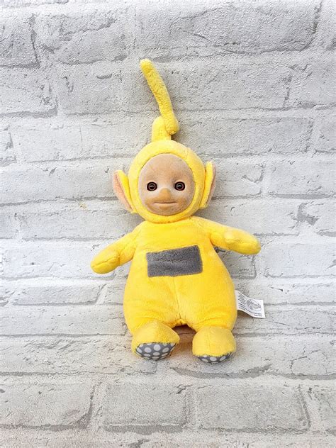 Talking Yellow Teletubby Plush Toys Vintage Laa Laa Plush Toys Etsy