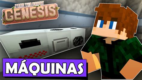 AS PRIMEIRAS MÁQUINAS Minecraft FTB Genesis E04 1 19 Mods