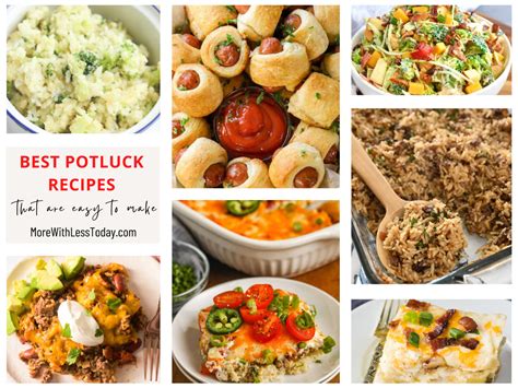 Best Potluck Recipes That Are Easy To Make