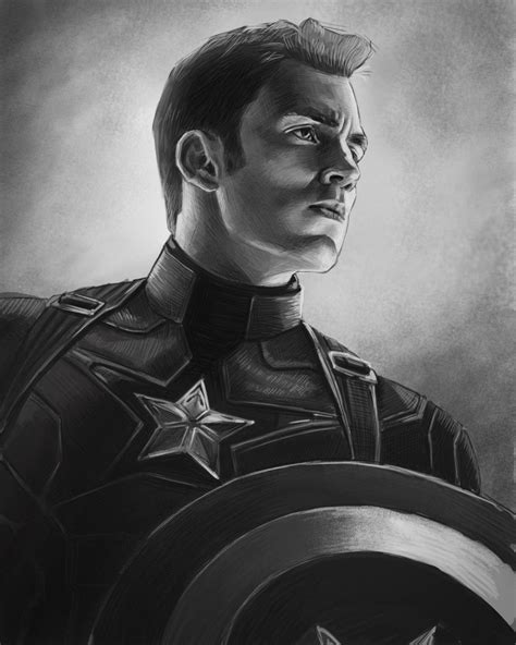 Superhero Portraits On Behance Marvel Vision Marvel Avengers Movies