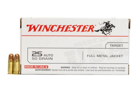 Winchester Q4203 25 Auto 50 Gr FMJ 50 Box Sportsman S Outdoor Superstore