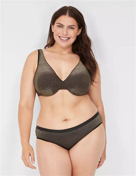 Smooth Ll Fc High Apex Glitter Knit Lanebryant