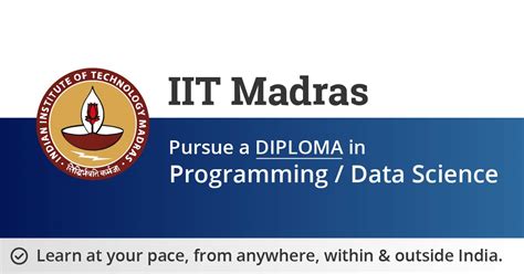 Admissions - IIT Madras Diploma Program