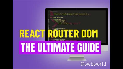 Mastering React Router DOM Creating Multiple Pages And Routes Like A