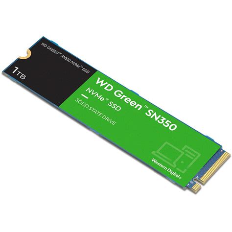 SSD Green M 2 SN350 1Tb 2280 NVMe WDS100T3G0C Western Digital CX 1