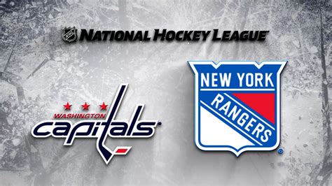 New York Rangers Vs Washington Capitals