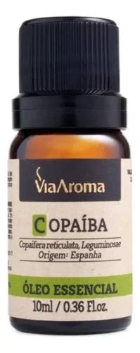 Aceite Esencial De Copaiba 10 Ml Via Aroma 100 Puro MercadoLibre