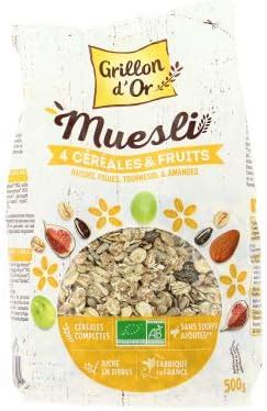 Grillon D Or Muesli C R Ales Et Fruits Secs Sans Sucres Ajout S G