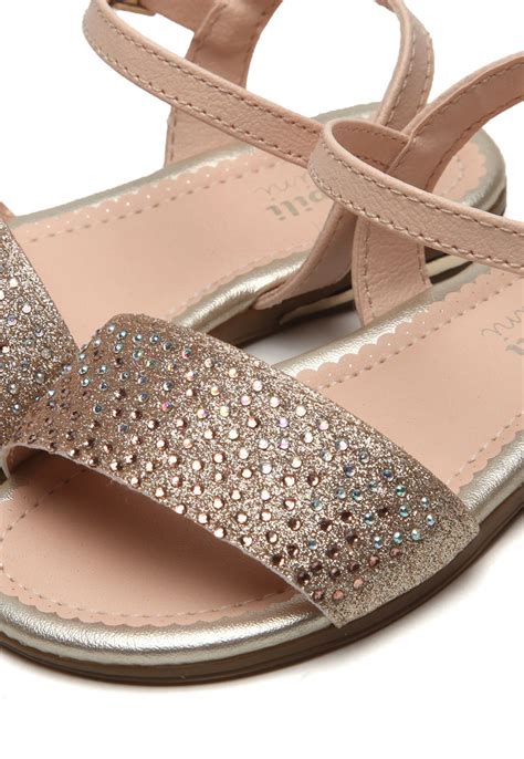 Sandália Pampili Menina Linda Nude Compre Agora Dafiti Brasil
