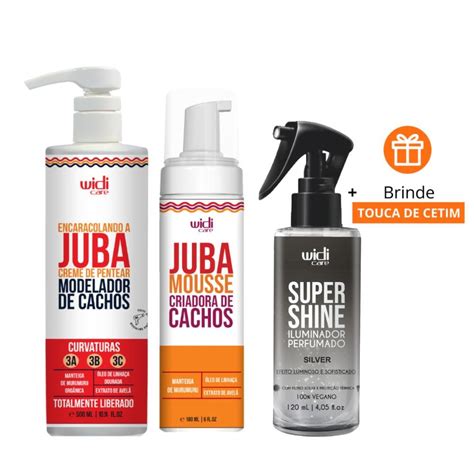 Kit Widi Care Creme De Pentear Encaracolando A Juba 500ml Mousse