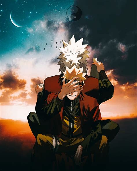 Jiraya And Naruto Cloud Sky Hd Phone Wallpaper Pxfuel