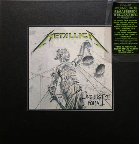 Metallica – ...And Justice For All – Box Set (Deluxe Edition, Limited ...