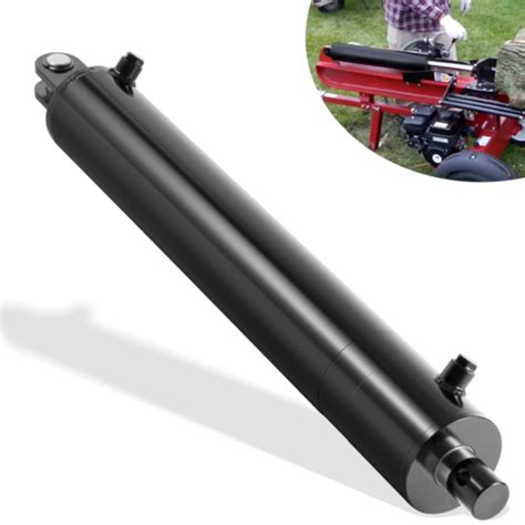 3500 Psi Hydraulic Cylinder Welded Double Acting Bore 2 For Log Splitter