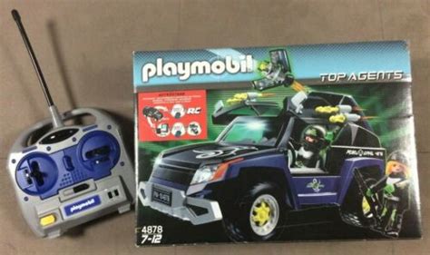 Playmobil Robo Gang Truck Top Agents Complete Box Rc Module