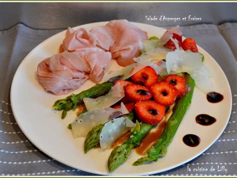 Recettes De Salade D Asperges Et Fraises