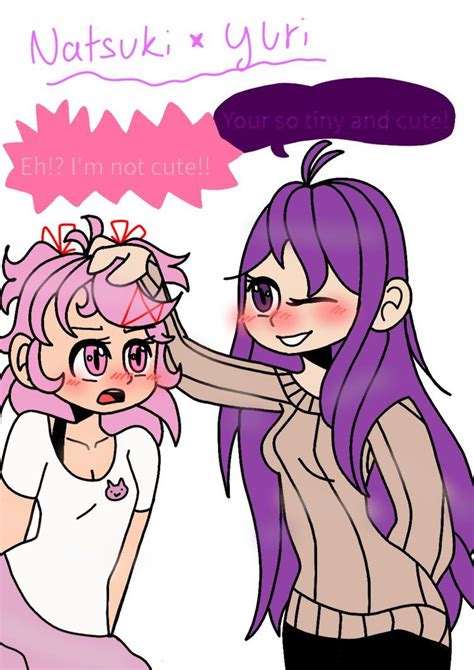 Natsuki X Yuri By Adriandoesart13 On Deviantart Literature Club Yuri