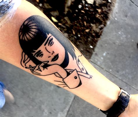 My Ms. Mia Wallace tattoo by Olivia Olivier at Everlasting Tattoo in ...