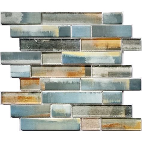 recycled glass mosaic tile random tile XRG RT171 - XMOSAICS