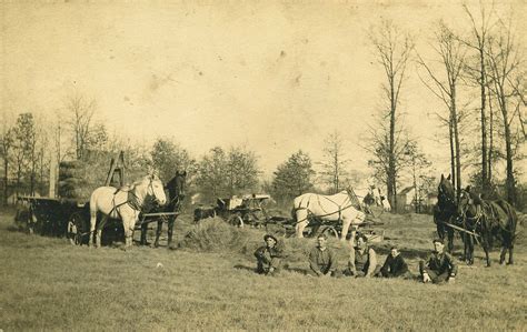 Haying Scene 1911 Kouts Indiana A Photo On Flickriver