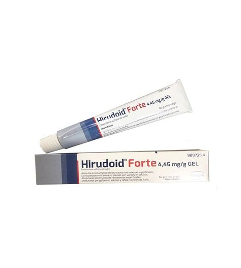 Hirudoid Forte 4 45 mg g gel tópico 60 gramos