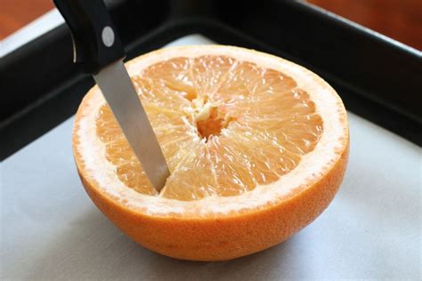 Запеченный грейпфрут - НА ПРИМЕРАХ