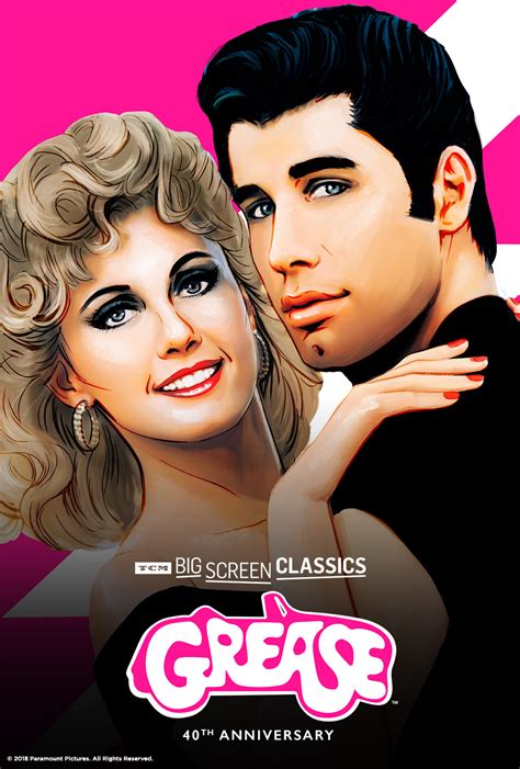 Grease 40th Anniversary In Movie Theaters Fathom Events