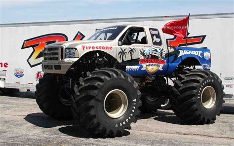 Destination Summer Bigfoot Cool Trucks Big Trucks Monster Jam