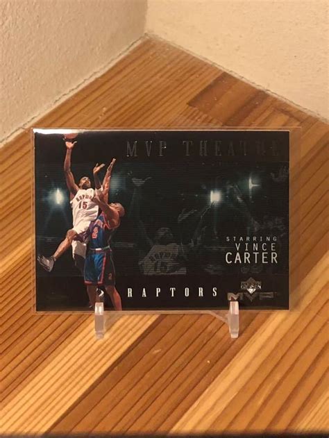 Vince Carter Upper Deck Mvp Theatre Raptors Nba